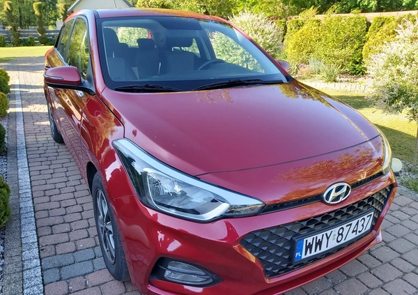 Hyundai i20 cena 52700 przebieg: 39400, rok produkcji 2020 z Wyszków małe 172